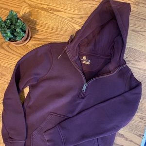 (Half- Zip) 1/2 zip Sweatshirt